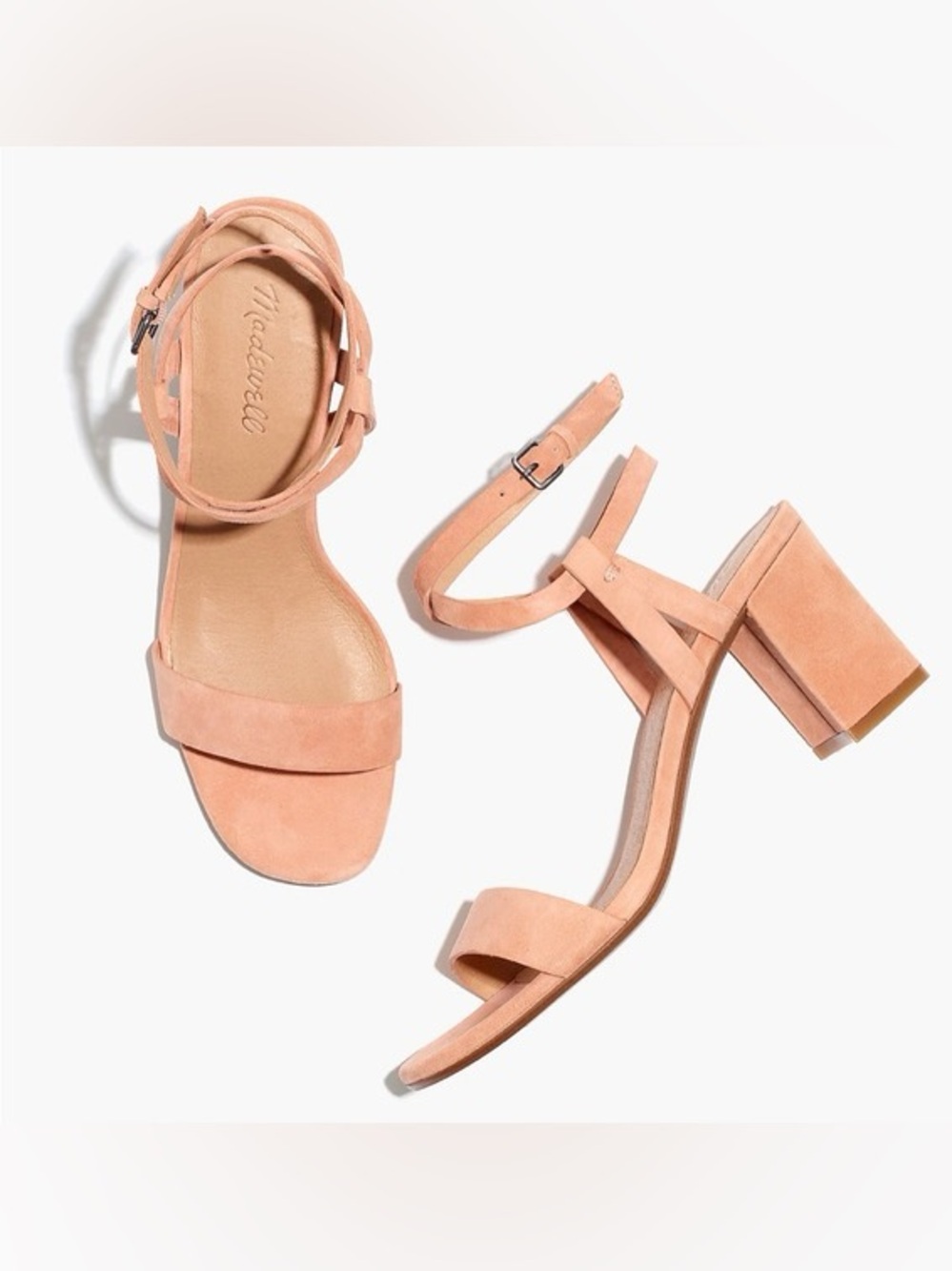 Madewell Heels Sandals Ankle Strap Women’s size 8.5